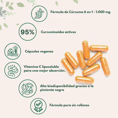 Turmeric Curcuma Ultra Bio - Ofrecer un apoyo integral al bienestar