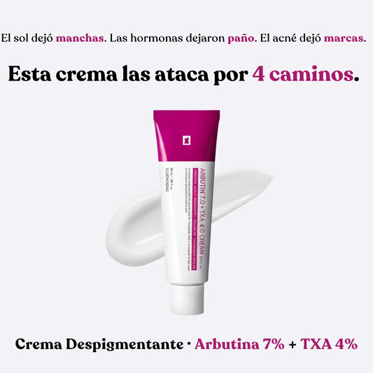 Crema Despigmentante — Arbutina 7% + TXA 4%