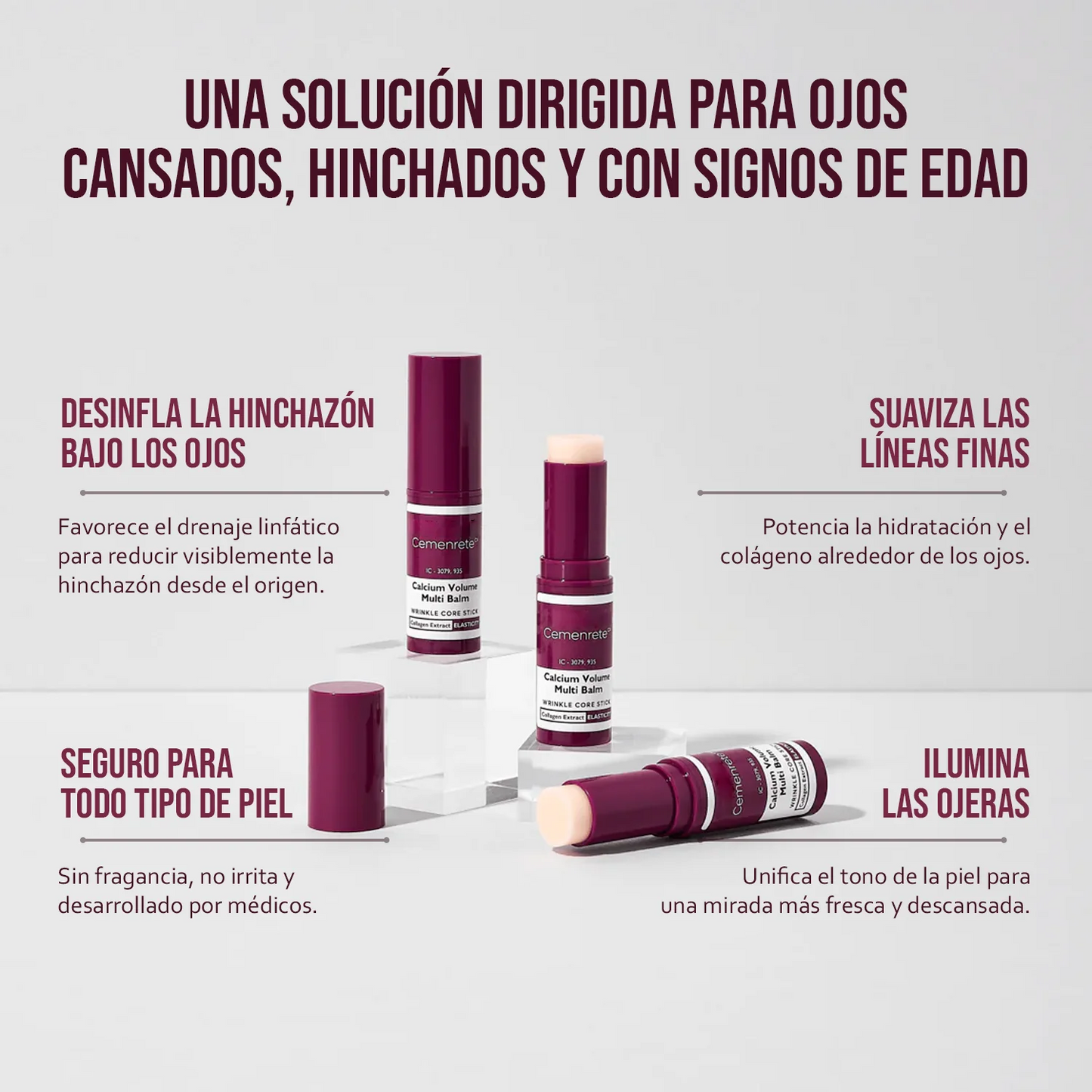 Bálsamo Facial Reafirmante - Elimina Arrugas y Líneas de Expresión